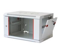 Intellinet Armadio Rack 19'' a muro I-CASE EW-2006GL 6 unità prof. 450 mm sezione unica Grigio