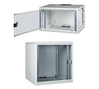 ARMADIO RACK 19" 6U PROFONDITA' 600 MM DA ASSEMBLARE GRIGIO DISASSEMBLATO SERIE EAVI