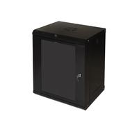 LINK ARMADIO RACK DA MURO PER RETI 19" 9U 450X400X530 CON RIPIANO (LK1909UNL) NERO**PUOI PAGARE ANCHE ALLA CONSEGNA!!!**