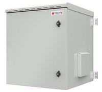 Techly Professional Armadio Rack 19'' a Parete 9U (364804) IP55 Porta cieca Grigio Prof. 600 mm