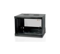 Techly Professional Armadio Rack 19'' a Muro 6U prof. 450 Nero Assemblato