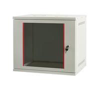 ARMADIO RACK 19" A MURO 9U 19" (L) 542 mm (P) 400 mm COLORE GRIGIO DISASSEMBLATO