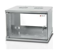 Armadio Rack 19'' a Muro 9U prof. 320 Grigio Assemblato