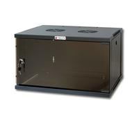 Techly Professional Armadio Rack 19'' a muro 101614 9U prof. 600 Nero Assemblato