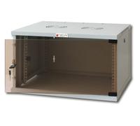 Techly Armadio Rack 19'' 101553 a muro 9U prof. 450 Grigio assemblato