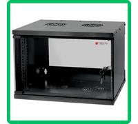 armadio rack 19 per server chassis case ups Techly 6/9 unità con anta in vetro