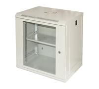 ARMADIO RACK 19" 12U LINK SERIE LIGHT COLORE GRIGIO CON PORTA VETRO (AXPXL) MM 6