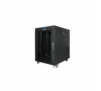 Lanberg - FF01-8015-12BL rack 15U Rack indipendenti Nero - SPEDIZIONE GRATUITA