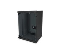 Armadio Rack Digitus 9U 254 mm (10") Nero Kit Rete Compatta