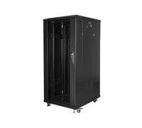Armadio Rack Lanberg FF01-6827-12B 27U Nero 800 kg con Ventilazione Armadio Rack Lanberg FF01-6827-12B 27U Nero 800 kg con Ventilazione