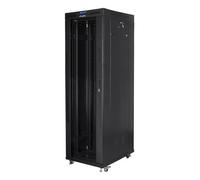 LANBERG Free Standing Rack 19inch Cabinet 42U 800x800 Vetro Door LCD Flat Pack juodas