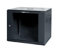 Armadio Rack parete 9 unità 600x450x500 con 1 ventola MACH POWER AR-964WB