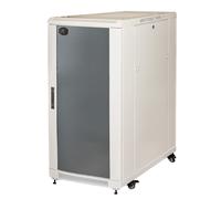 ARMADIO RACK PER RETI 19" 22U (A)1166, (L)600, (P)800 COLORE GRIGIO PORTA VETRO