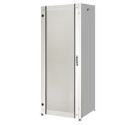 Armadio Rack Per Reti 19 26U (A)1291 (L)600 (P)600 Colore Grigio Porta Traforata Serie Eavi