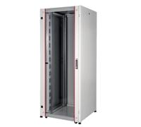 ARMADIO RACK PER RETI 19" 26U (A)1291, (L)600, (P)600 COLORE GRIGIO PORTA VETRO