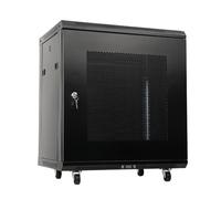 Armadio rack per server a parete portatile con ruote staccabili per Home Office Server Room apparecchiature di rete