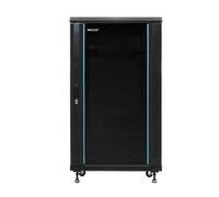 Armadio Rack Phasak PRO PHO 6842 42U 600x800 Ventilato Smontabile Vetro Alluminio