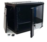 Armadio Rack Powergreen 19" 15U 60X45 + Termostato + 2 Ventole + Vassoio