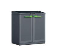 Armadio resina raccolta differenziata Keter da esterno per rifiuti 55x90x100 cm