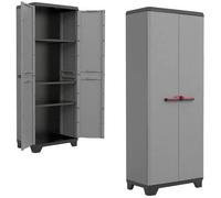 ARMADIO RESINA RIPIANI ALTO BASIC MOBILE ESTERNO TERRAZZO GIARDI 68X39X173 51018