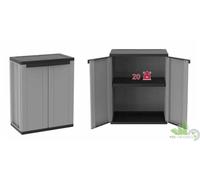 ARMADIO RESINA TERRY 2ANTE 1PIANO 68X37X85H J-LINE 68 ARMADIETTO MOBILE BASSO