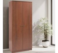 Armadio scarpiera 2 ante 71x38x182 cm Scarpiere armadietto noce antico italia