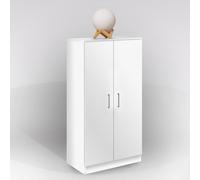 ARMADIO/SCARPIERA CM 55X36 H.108 BIANCO OPACO