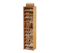 Armadio Scarpiera con Ripiani Scarpiera a 11 Livelli, Porta Scarpe Verticale Stretto, Mobile Portascarpe per 11 Paia di Scarpe per Ingresso, Corridoio (Size : 40 * 33 * 190cm)