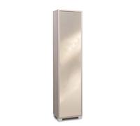 KIT MOBILE COLONNA 4 CON SPECCHIO H190 L43 P29 Cm RIPIANI FINITURA OLMO SARMOG