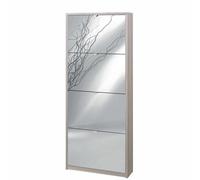 Armadio scarpiera slim olmo con 4 ante a specchio Scarpiere sarmog scarpe