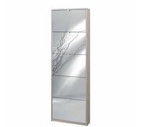 Armadio scarpiera slim olmo con 5 ante a specchio Scarpiere italiane made italy