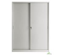 ARMADIO SCORREVOLE METALLO METALLICO UFFICIO 120X45X200cm MOBILE ARCHIVIAZIONE