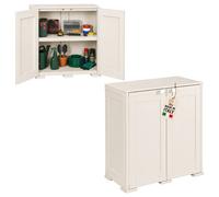 Armadio Simplex Basso 1 Ripiano Panna