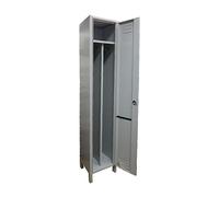 Armadio Spogliatoio 1 posto Sporco-Pulito Salva Spazio Dim. 36x34x180h cm