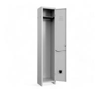 Armadio spogliatoio ad un posto con portaombrelli portasciugamani appendiabiti ripiano interno e serratura