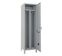 Pratiko Armadietto Spogliatoio Armadio Sporco Pulito in Acciaio cm. 50x50x175 h - 071KS1180X