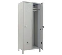 Pratiko Armadietto Spogliatoio Armadio in Acciaio 2 posti cm. 66x36x175 h - 071K02180X