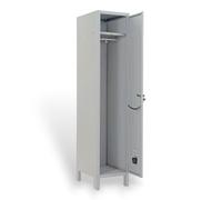 Armadio spogliatoio in metallo 36x34xH180 cm 1 anta con serratura antiscasso Prometal