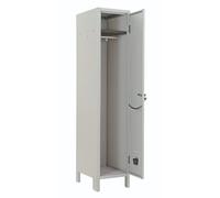 Armadio Spogliatoio in Metallo Armadietto Kit 1 Posto Con Serratura 35x35x180h