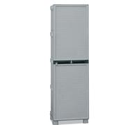 ARMADIO ARMADIETTO SPOGLIATOIO SPORCO PULITO 2 POSTI 50X40X175H PLASTICA RESINA