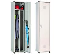 ARMADIO SPOGLIATOIO SPORCO PULITO METALLO 183X44X43 BRICO7G