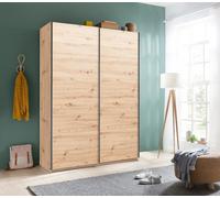 Composad | Armadio della Linea SYSTEMA, Armadio a 2 Ante Scorrevoli, Camera da Letto, (LxAxP) 150x223x67 cm, Colore Rovere Oak Mielato, Made in Italy