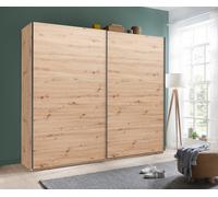 Composad | Armadio della Linea SYSTEMA, Armadio a 2 Ante Scorrevoli, Camera da Letto, (LxAxP) 250x223x67 cm, Colore Rovere Oak Mielato, Made in Italy