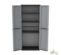 ARMADIO TERRY 2 ANTE 68X37X164H TUTTOPIANI J-LINE 268 MOBILE SCAFFALE RESINA