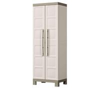 Armadio alto Keter excellence cm 65X45X182 per interno esterno 4 ripiani Grigio/