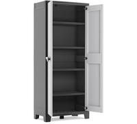 Keter ARMADIO TUTTOPIANI TITAN XL cm. 80x44x182 h col. Antracite/Grigio