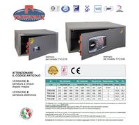 ARMADIO TVCC TVC/21E 21X40X40 HxLxP CON CHIAVE DOPPIA MAPPA O COMBINAZIONE EL...