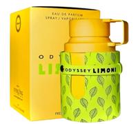 Armaf Odyssey Limoni Fresh Edition - Citrus, Aquatic, Spicy, Woody - Eau de Parfum Long-Lasting Fragrance for Unisex, 3.4 Ounce / 100 ml