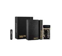 Armaf Ombre d'Or Eau de Parfum 75 ml, profumo arabo unisex a lunga durata, con nebulizzatore, fragranza orientale speziata e legnosa con note di muschio, limone zafferano, rosa e iris (Ombre d'Or)