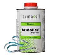 Armaflex® Detergente 1 litro per la pulizia prima della colla Armaflex, isolamento in gomma, isolamento tubi, materiali isolanti + cordino originale Scorprotect®